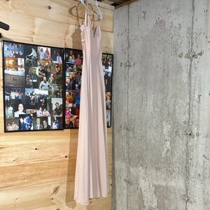 Lulu's Blush Maxi Dress